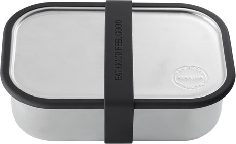 Aya ida aya ida - lunch box - opbergdoos - meenemen - brood - 1000ml - matte black