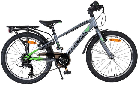 Volare explorer kinderfiets - jongens - 20 inch - donkergrijs - 7 speed