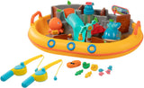 Lobbes speelgoed bv waterparkset met 2 hengels