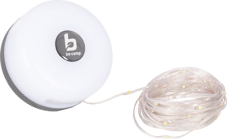 Bo-camp - lichtketting - mira - 8 meter - oprolbaar - oplaadbaar - 150 lumen