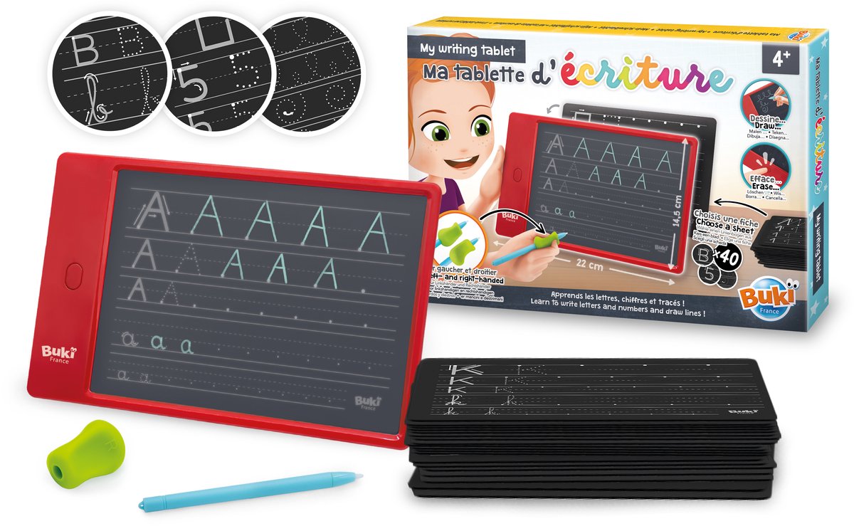Buki france buki - schrijftablet - alfabet