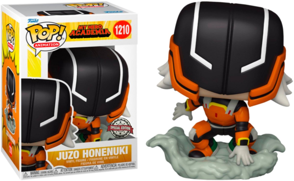 Funko my hero academia - pop! animation juzo honenuki 9 cm verzamelfiguur - multicolours
