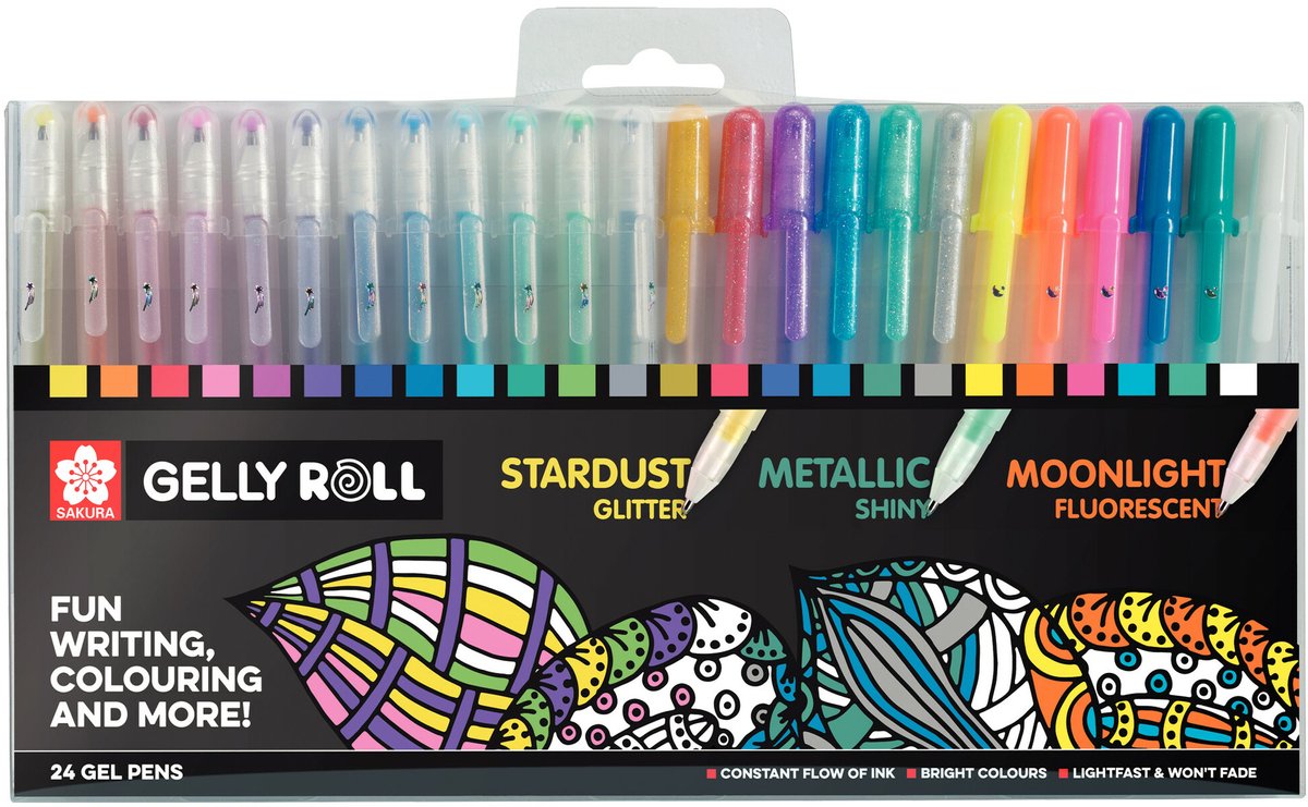 Sakura gelly roll mixed set 24