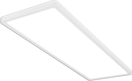 Briloner slim - led plafonniere - plafondlamp - paneel - ultraplat - 4.000k neutraal wit licht - 58x20cm (lxbxh) - wit