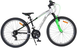 Volare boost kinderfiets - 24 inch - zilver groen - 21 versnellingen