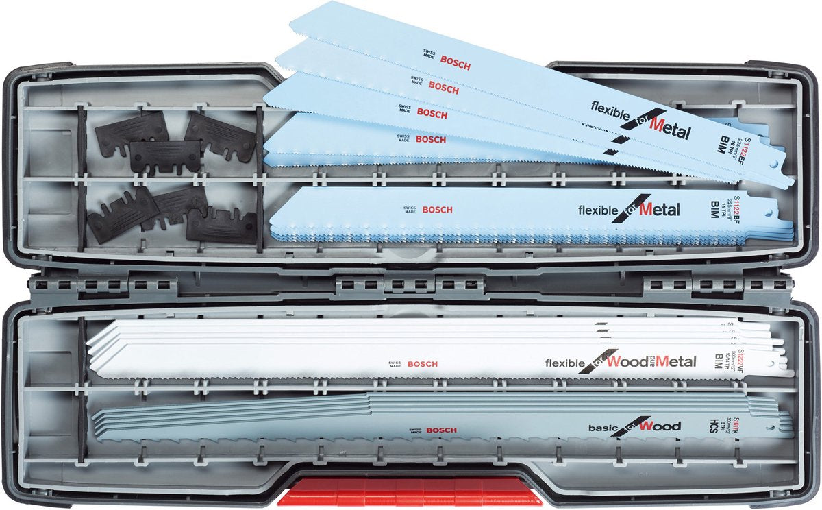 Bosch 2607010996 20-delige reciprozaagblad toughbox set - 130mm