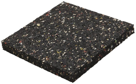 Wolfcraft - rubberen tegeldrager - 30 tegeldragers rubber - steunpad terrasbouw voor vlonderbevestiging - 6987000
