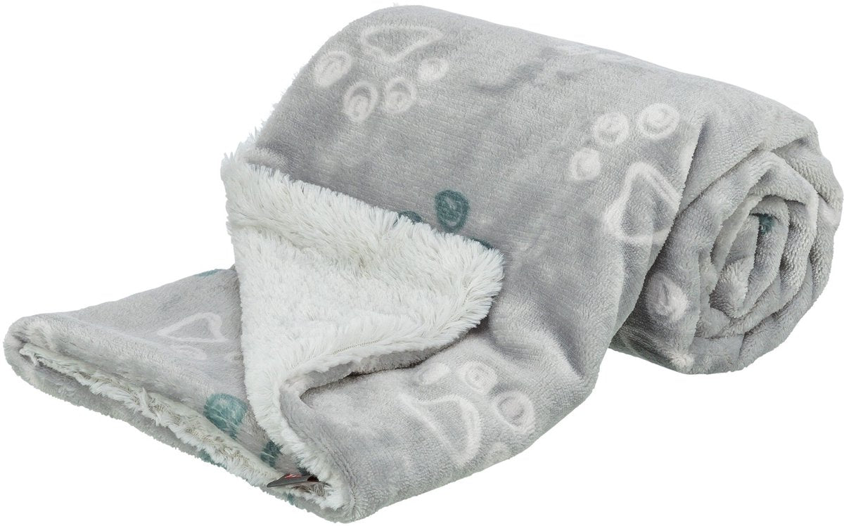 Trixie hondendeken jimmy soft lichtgrijs
