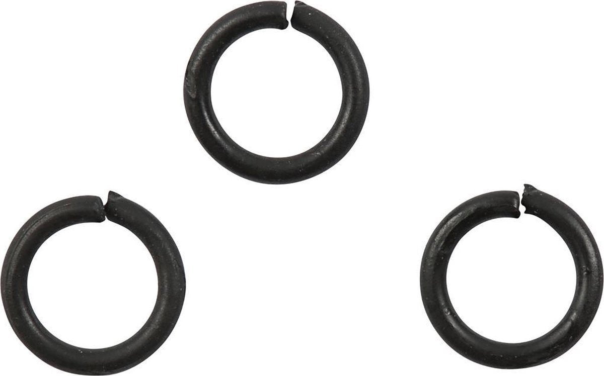 Creativ company https: www.cchobby.nl ringen-afm-7-mm-dikte-1-mm-zwart-50-stuk-1-doos