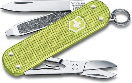 Victorinox classic alox colors zakmes - lime twist - 5 functies