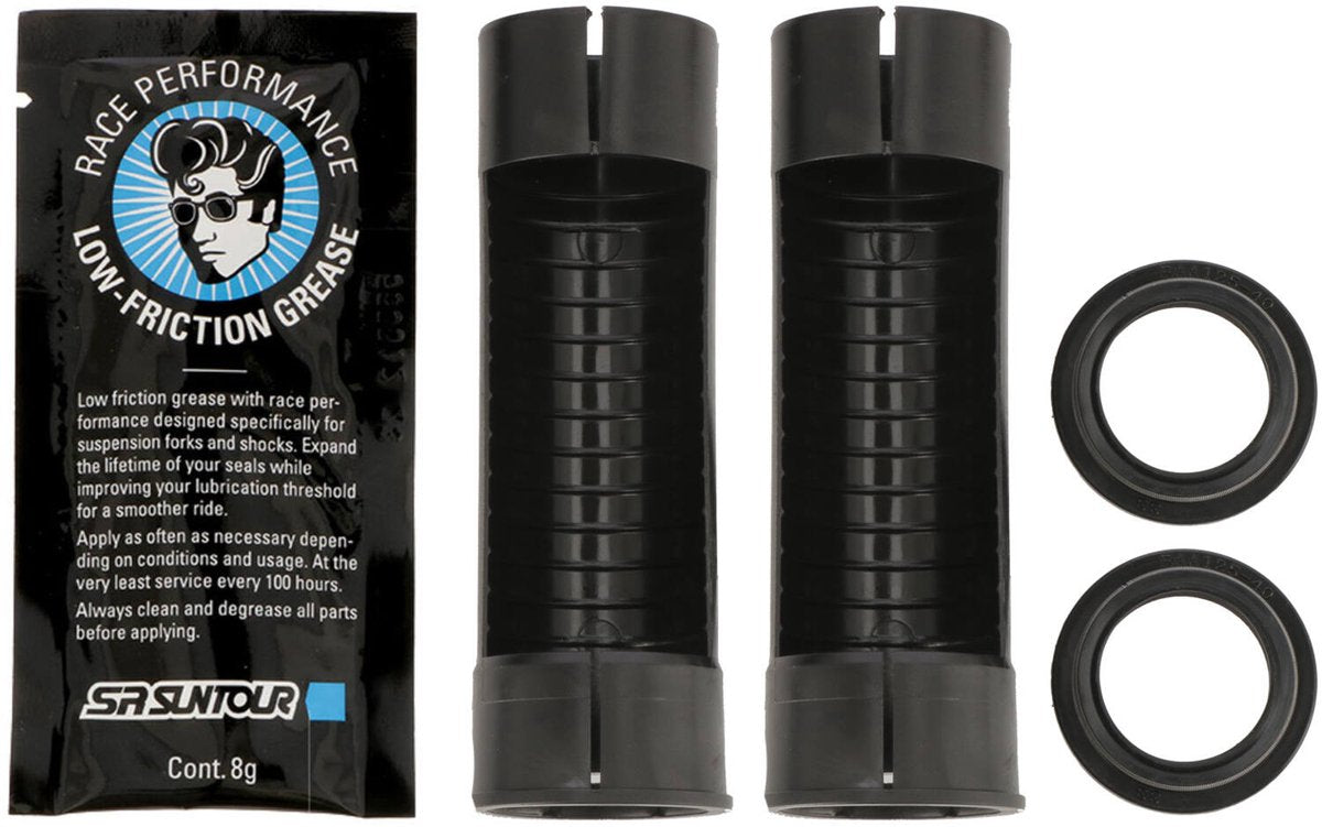 Srsuntour service kit dust seal plastic sleeves for 28