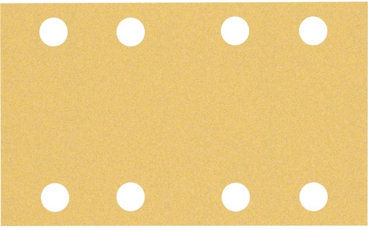 Bosch accessoires bosch accessories 2608901663 schuurpapier voor vlakschuurmachine korrelgrootte (num) 120 (l x b) 133 mm x 80 mm 50 stuk