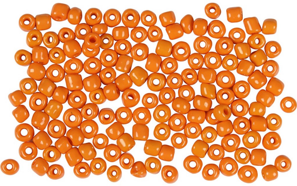 Creativ company cc rocailles 3 mm oranje 25 gr