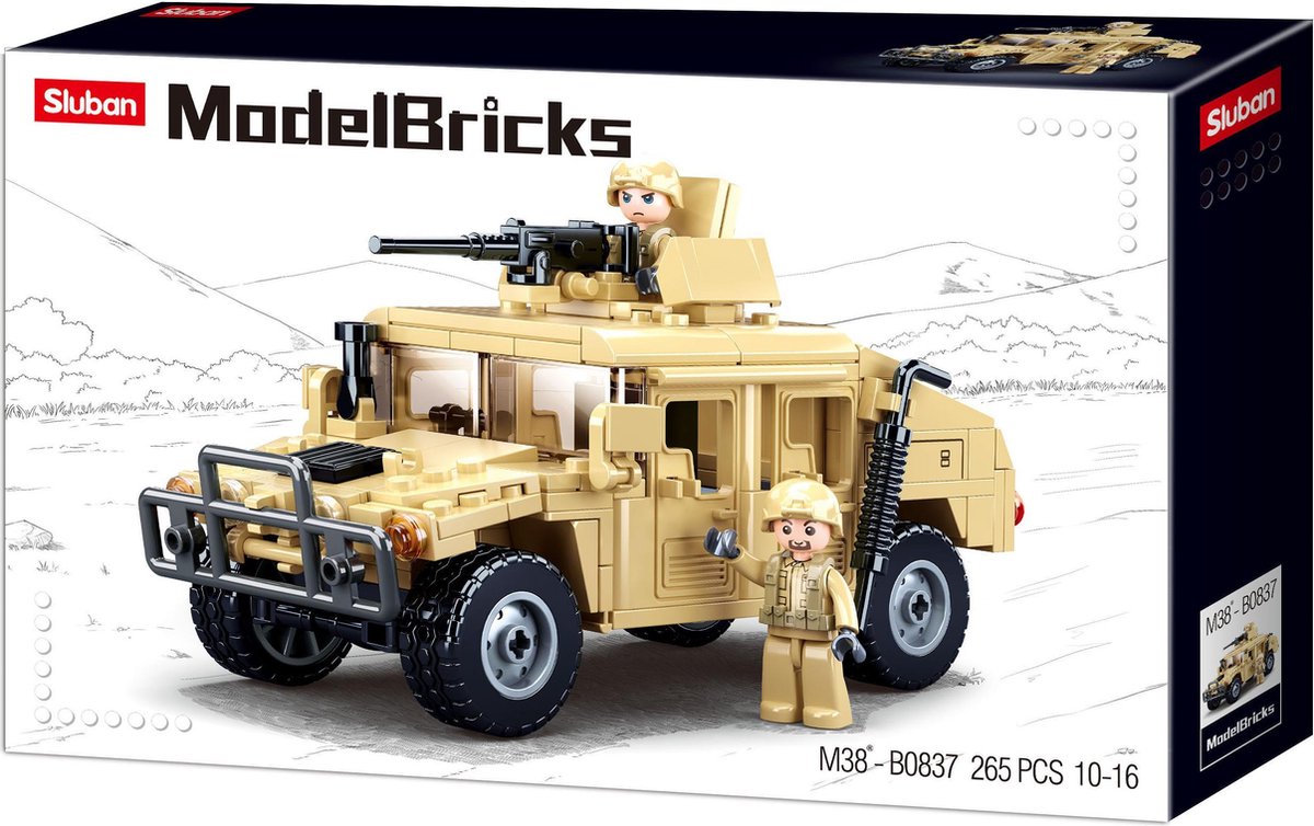 Sluban m38-b0837 - gevechtsoff-roader