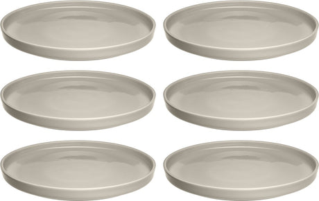 Leonardo roma bord 22cm beige - set 6