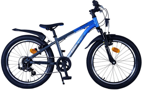 Volare xc race kinderfiets - 20 inch - blauw grijs - 7 versnellingen