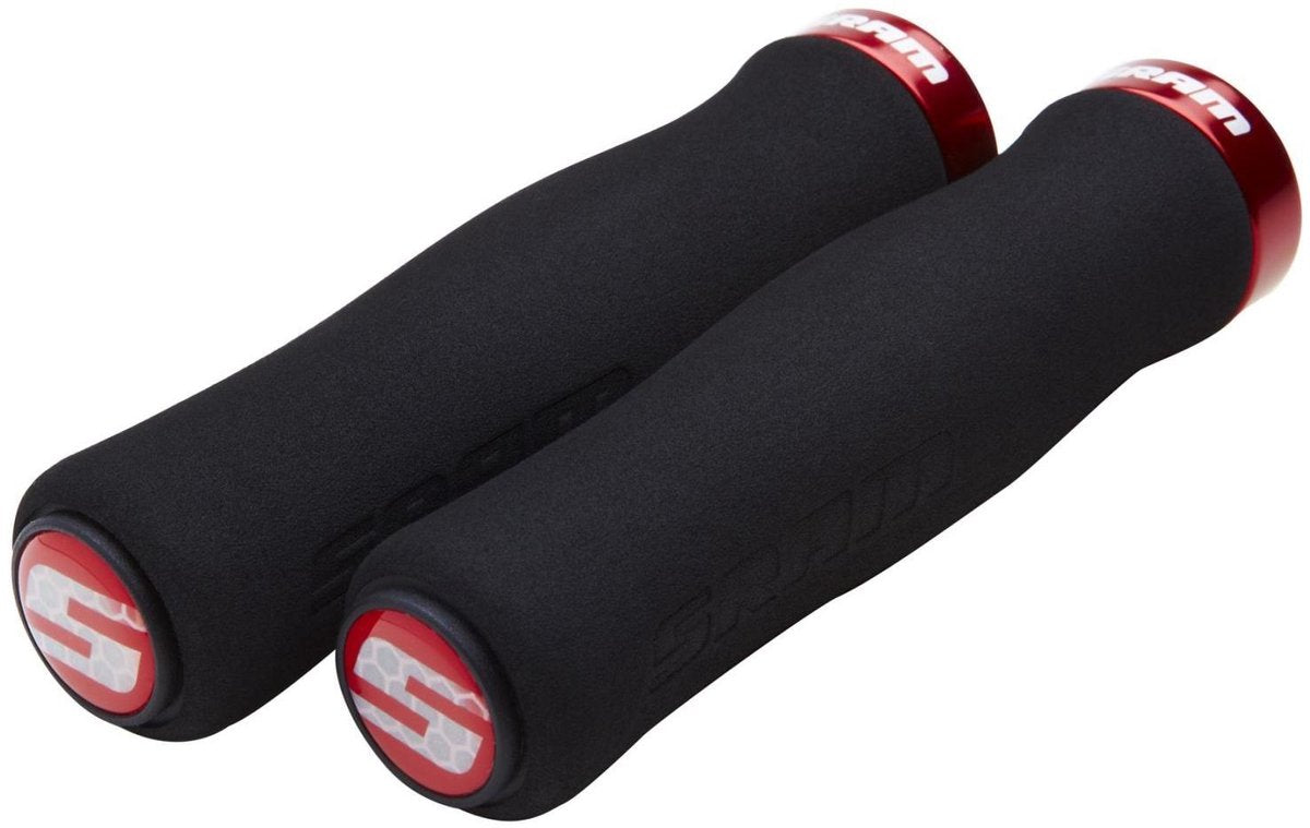 Sram handvat grip black red