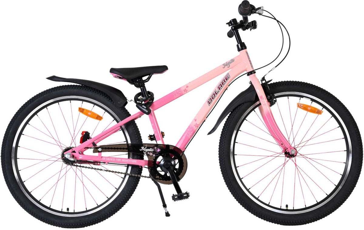 Volare mystic kinderfiets - 24 inch - roze - shimano nexus 3