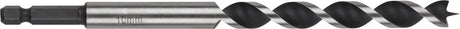 Wolfcraft - 10mm slangenboor voor houtbalken - 165mm - zeskantschacht houtboor - hex - 7133000