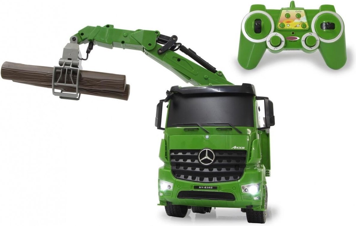 Jamara rc voertuig auto - 404935 rc boomstam truck mercedes-benz arcos - 2,4ghz rc model kant en klaar - 1:20 bestuurbare auto