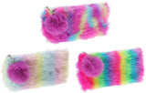 Koopman etui regenboog pluche, 20,5cm