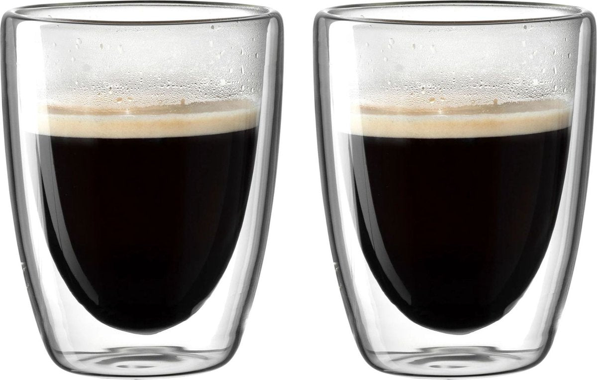 Leonardo duo dubbelwandig glas 300ml - set 2