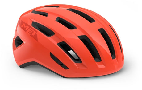 Met miles mips fietshelm mannen vrouwen – fietshelm stadsfiets volwassenen – e-bike – trekking – maat m l (58-61cm) – coral glossy (rood)