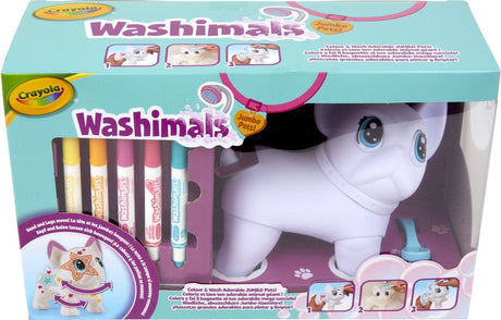 Crayola - washimals - hobbypakket - jumbo pets set big wilbur voor kinderen