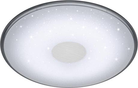 Trio shogun - plafondlamp - wit - d45cm - led, 21,5w - 2400lm - 3000 tot 5500k - afstandsbediening