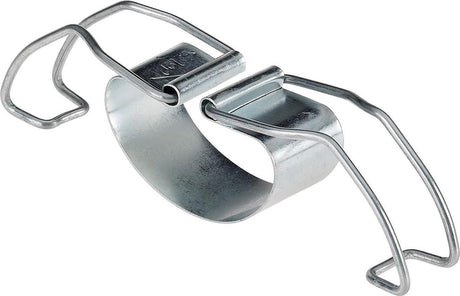 Westmark set van 10 universele weckklemmen voor het sluiten van inmaakpotten, staal, zilver, 40502251