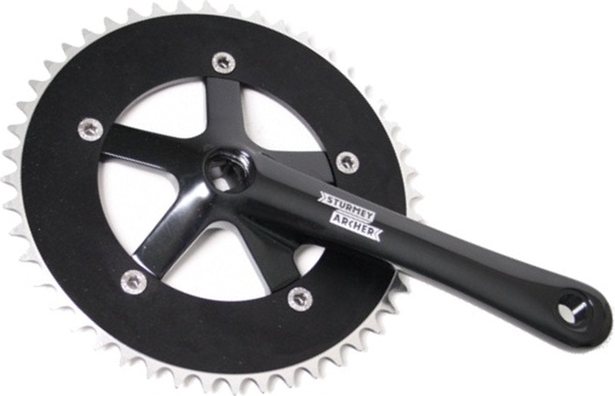 Sturmeyarcher sturmey archer crankstel fct26 46t zwart