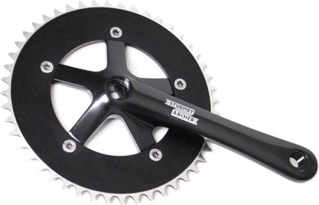 Sturmeyarcher sturmey archer crankstel zwart 1 8 46t 170mm fct26 (sa)