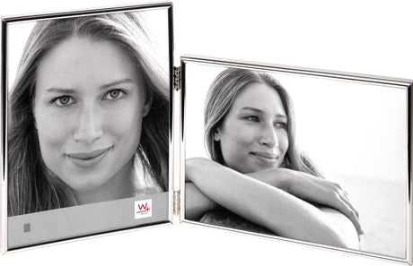 Walther chloe - fotolijst - fotoformaat 2x13x18 cm - zilver
