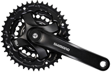 Shimano - crankstel fc-ty501 - 170 mm - 48-38-28t - zwart