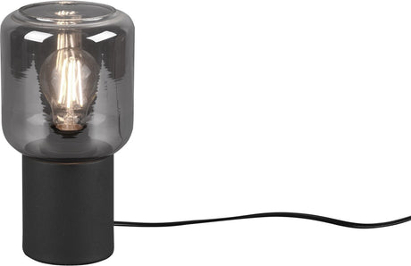 Rl live your light reality nico - tafellamp - zwart mat - excl. 1x e27 4w