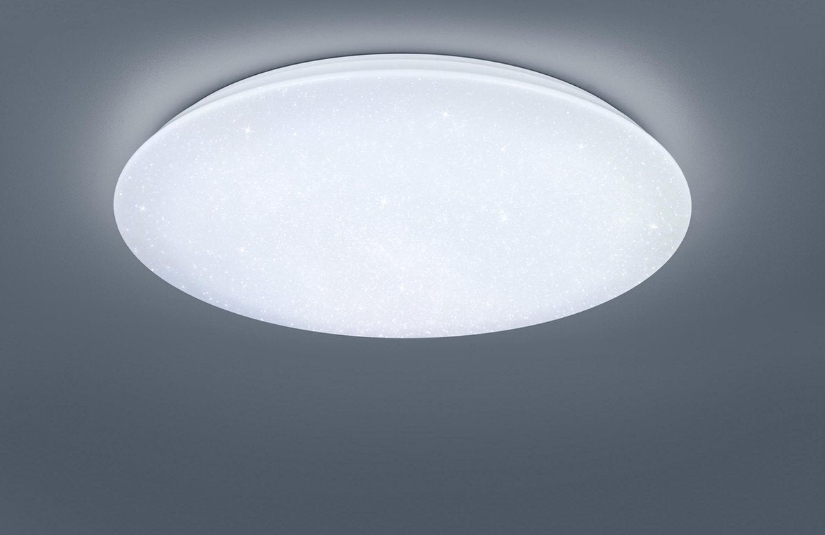 Trio nagano - plafondlamp - wit - incl. 1x smd 72 w -