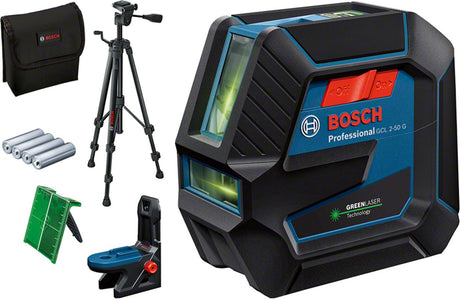 Bosch professional gcl 2-50 g professional combilaser | incl. bouwstatief