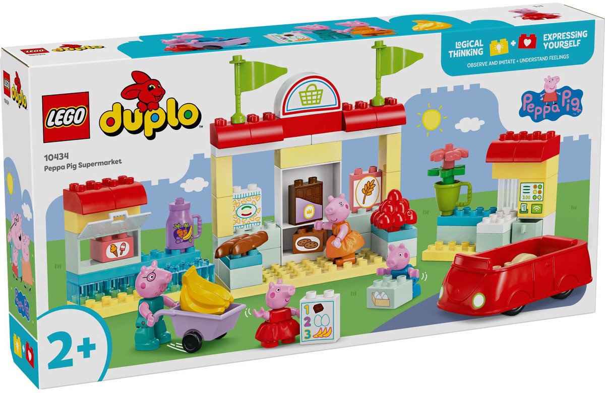 Lego duplo peppa pig supermarkt - 10434