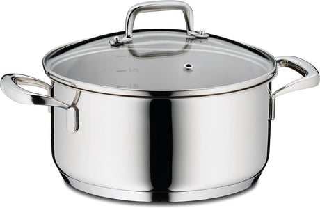 Kela kookpan rvs, 2,4 l - | flavoria