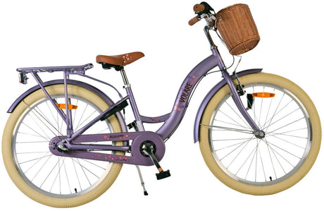 Volare blossom kinderfiets - meisjes - 24 inch - paars - shimano nexus 3
