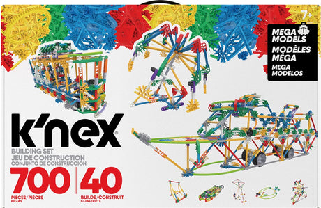 K'nex classic bouwset 40 modellen, 700dlg.