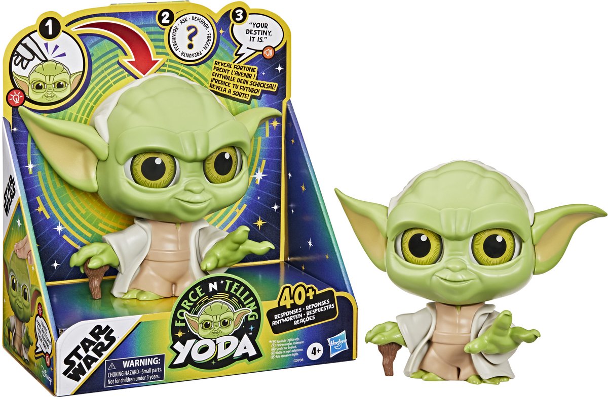 Star wars force n telling yoda - interactief speelgoed