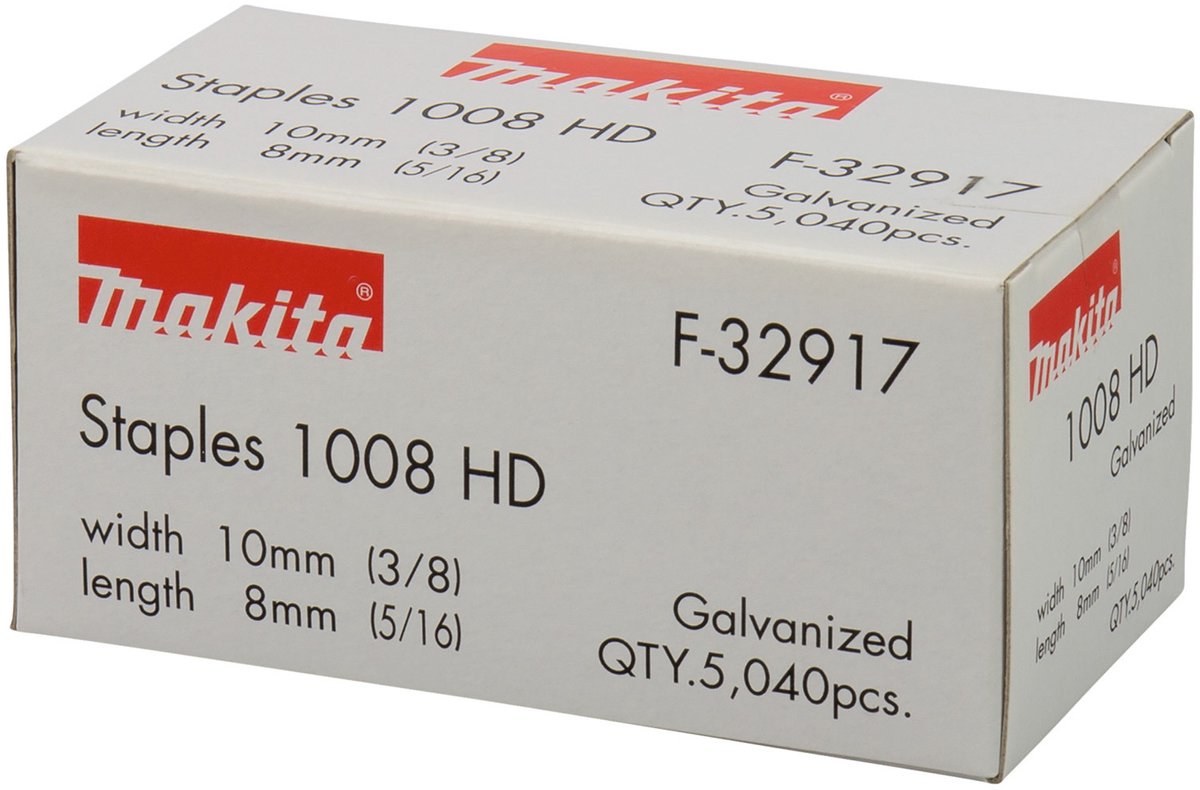 Makita f-32917 niet gegal. 8mm