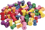 Colorations houten klossen speelgoed set - 50 stuks knutselplezier.