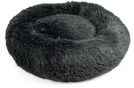 Duvo plus snug - donut bed - donkergrijs - s - 50x50x13cm - wasbaar