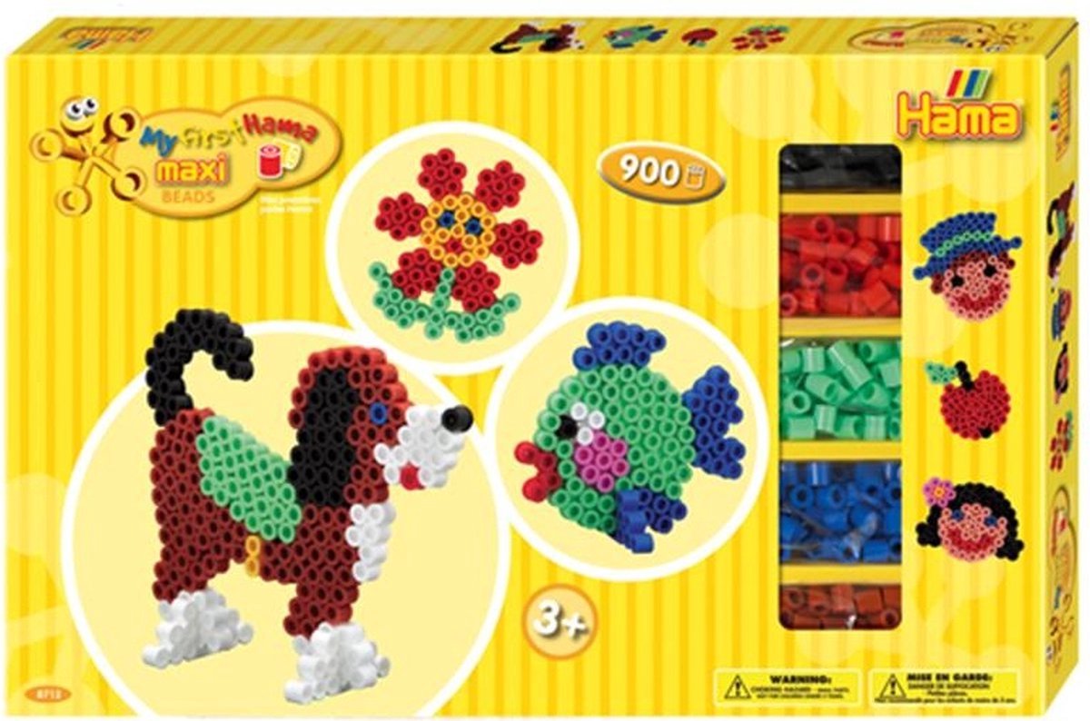 Hama - maxi strijkkralen set - 900 stuks