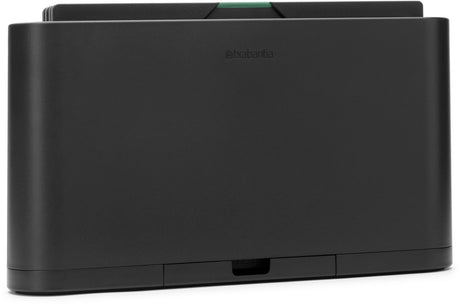 Brabantia tasty+ snijplankenset - plus houder - 4-delig - dark grey