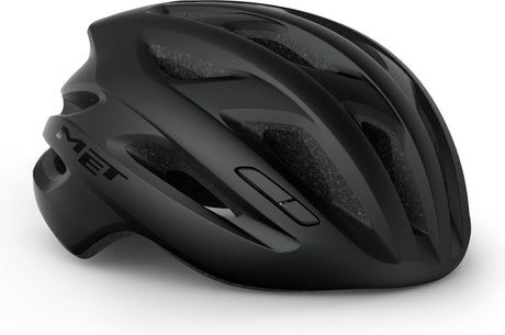Met idolo fietshelm mannen vrouwen – race fietshelm volwassenen - maat xl (60-64cm) - black matt