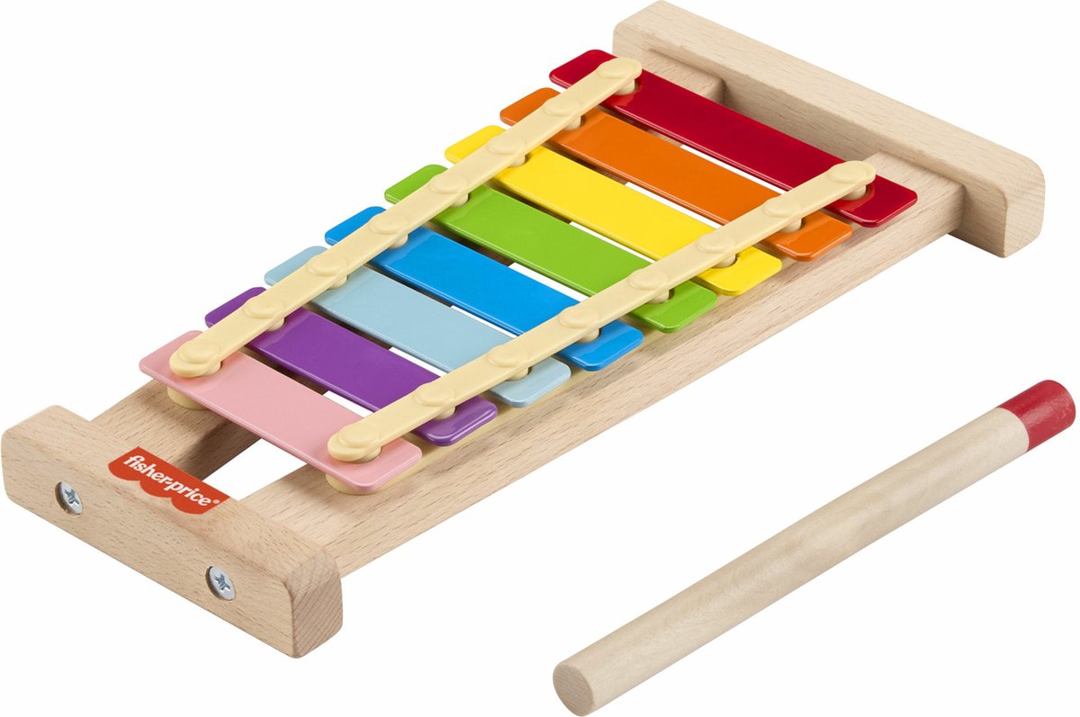 Fisher-price houten xylofoon - muziekinstrument