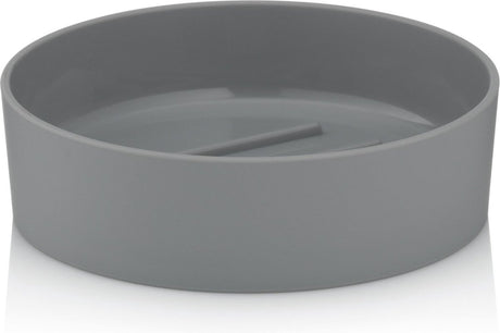 Kela gray - zeepschaal - kunststof - licht grijs